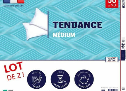 Dodo Kussen Dodo Tendance Wit 50 X 70 Cm 2 Stuks