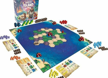 Asmodee Bordspel Asmodee Survive The Island