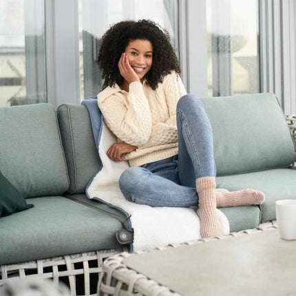 Medisana Elektrisch Kussen Voor Nek En Rugpijn Medisana Ol 850 Blauw 10 W