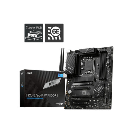 Msi Moederbord Msi Pro B760-P Wifi Ddr4 Lga 1700