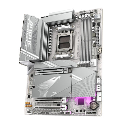 Gigabyte Moederbord Gigabyte X870 Aorus Elite Wf7 Ice Amd X870 Amd Am5