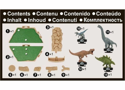 Epoch D'enfance Bordspel Epoch D'enfance Jurassic World Island Quake