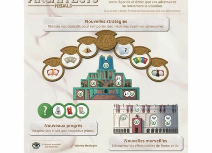 Asmodee Bordspel Asmodee 7 Wonders : Architects