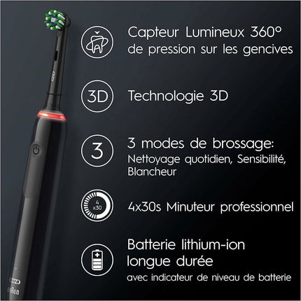 Braun Elektrische Tandenborstel Braun Zwart