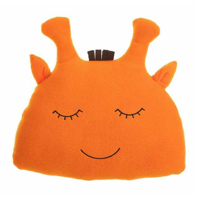 Bigbuy Kids Kussen Giraf 35 X 34 Cm Oranje
