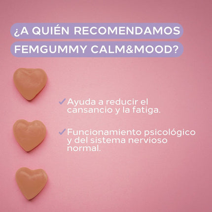 Cumlaude Lab Voedingssupplement Cumlaude Lab Femgummy Calm & Mood 60 Stuks