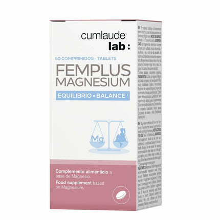 Cumlaude Lab Voedingssupplement Cumlaude Lab Femplus Magnesium 60 Stuks