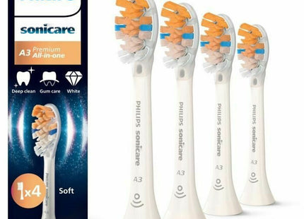 Philips Borstel Vervanger Philips Wit 4 Stuks