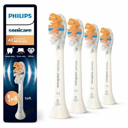 Philips Borstel Vervanger Philips Wit 4 Stuks