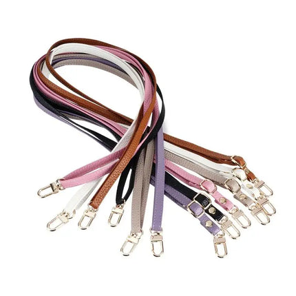 Universele lederen crossbody mobiele telefoon riem nekkoord verstelbaar voor alle telefoonhoesjes