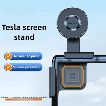 Magnetische autotelefoonhouder voor Tesla Model 3/Y/X/S Auto-scherm Zijkant 360 graden rotatie