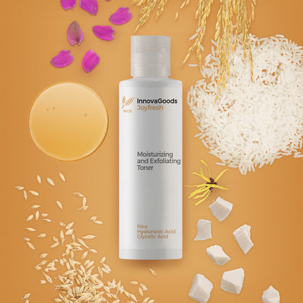 Innovagoods Hydraterende En Exfoliërende Gezichtstoner Rice Joyfresh Innovagoods 150 Ml